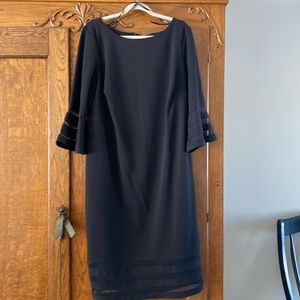 18W Calvin Klein cocktail Dress in basic black